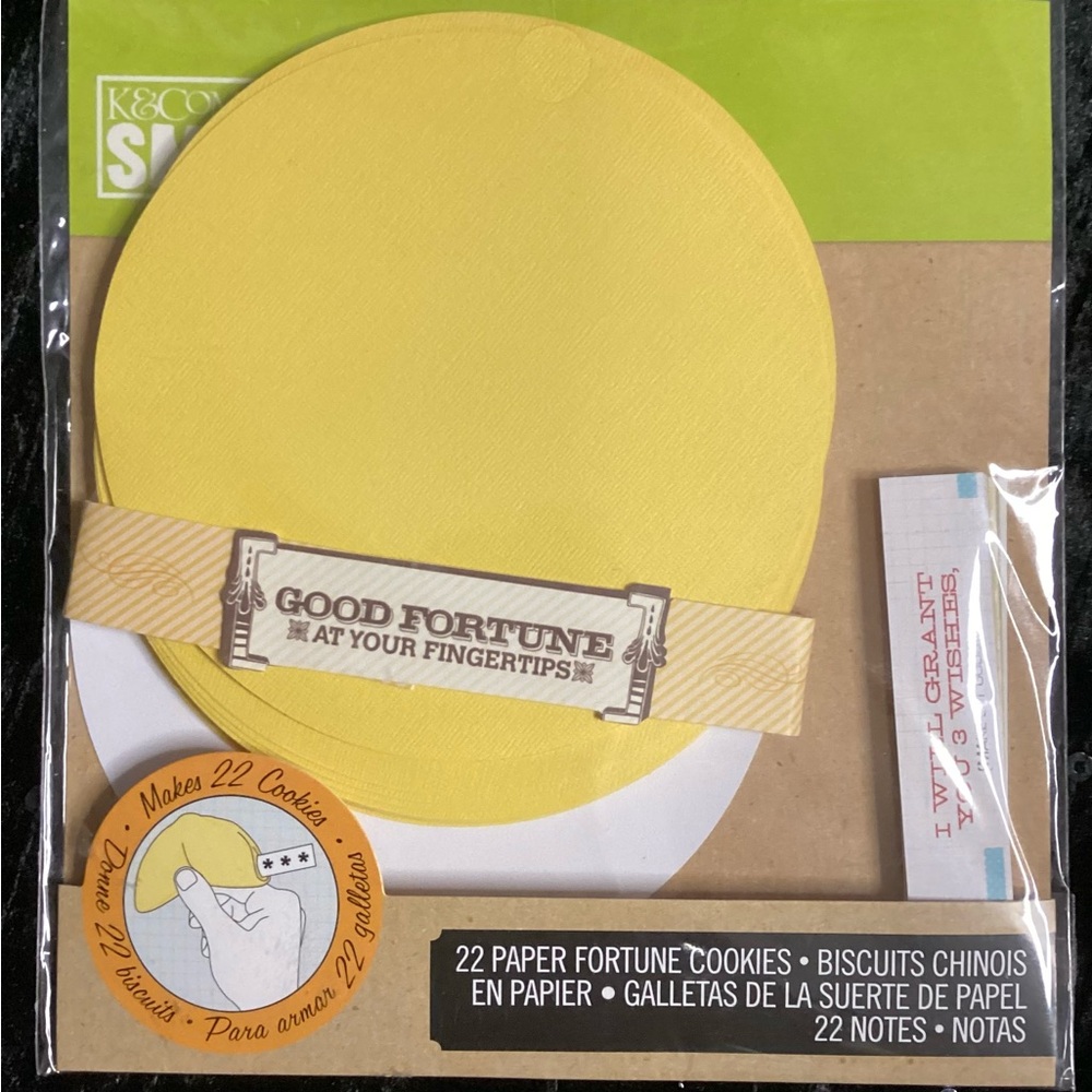 22/Paper Fortune Cookies